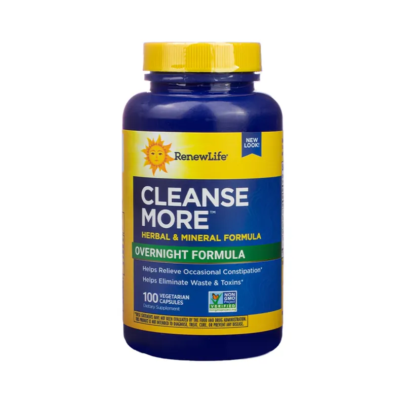 Secure Checkout Renew Life Cleanse More™ - Herbal & Mineral Cleanse Capsules