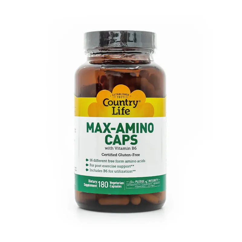 Final Sale Country Life Max-Amino Capsules