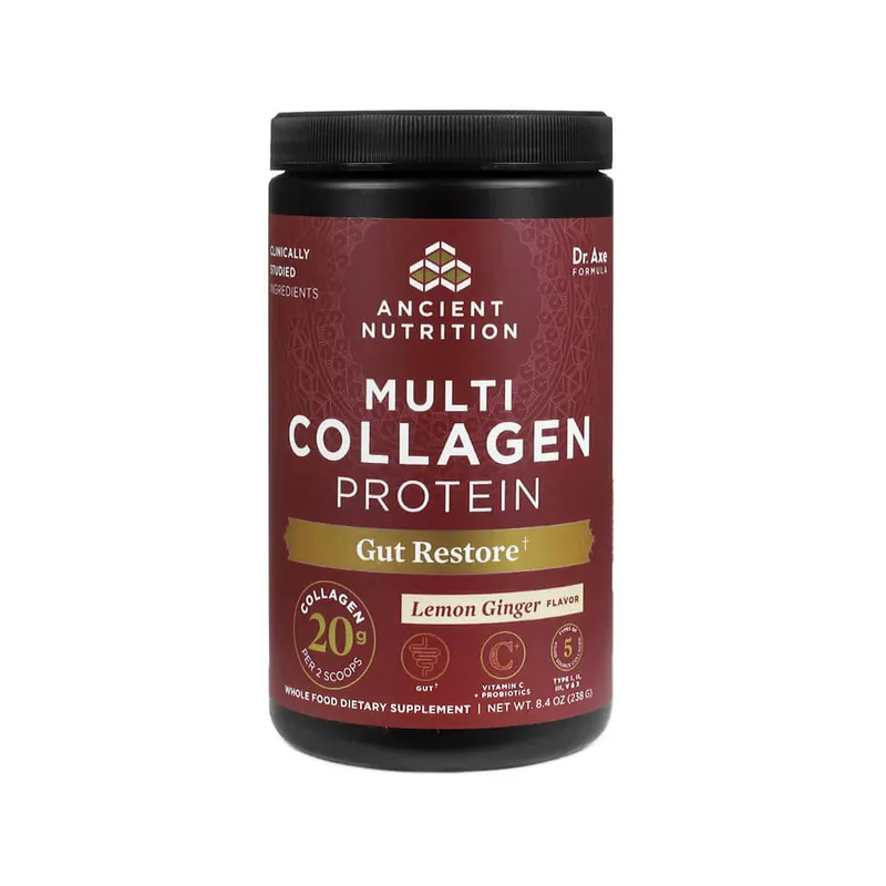 Ancient Nutrition Multi Collagen Peptides Gut Restore Powder Super Sale