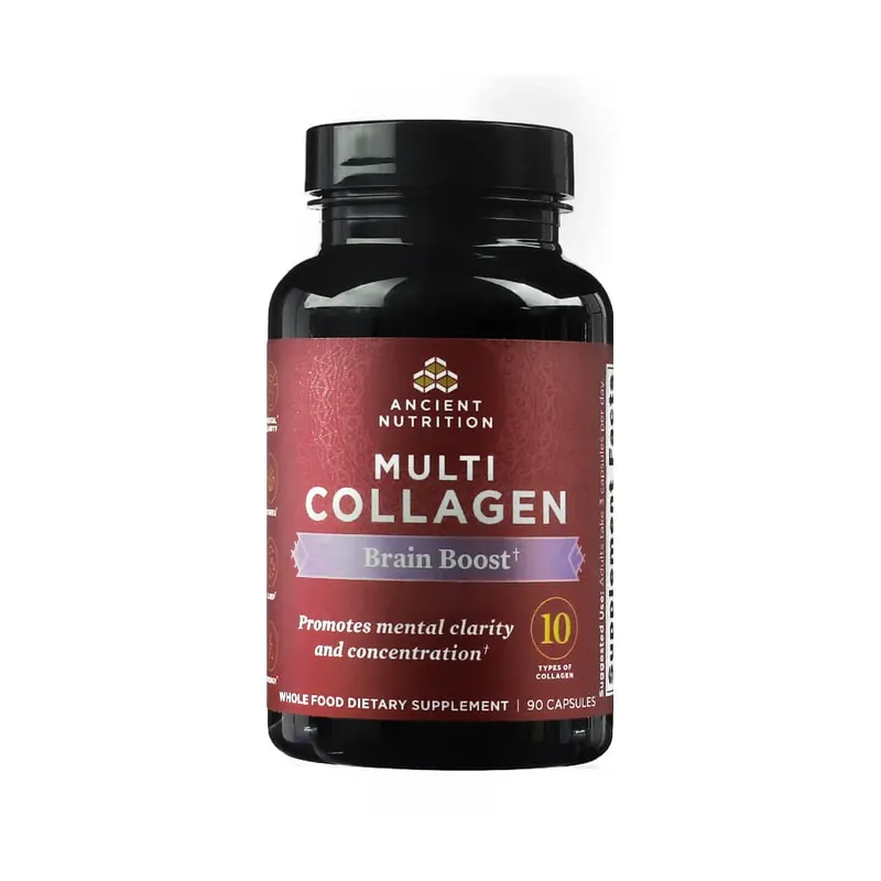 Ancient Nutrition Multi Collagen Protein Capsules Brain Boost Buy Online