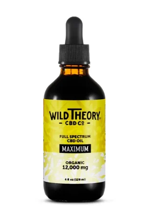 Top Rated Wild Theory Full Spectrum CBD Oil - 3000mg Maximum