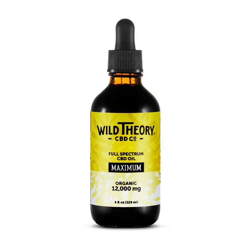 Top Rated Wild Theory Full Spectrum CBD Oil - 3000mg Maximum