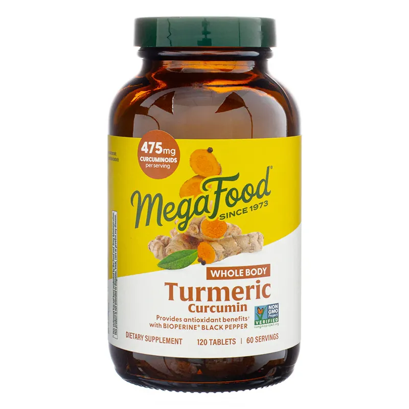 Authentic MegaFood Turmeric Curcumin Extra Strength – Whole Body