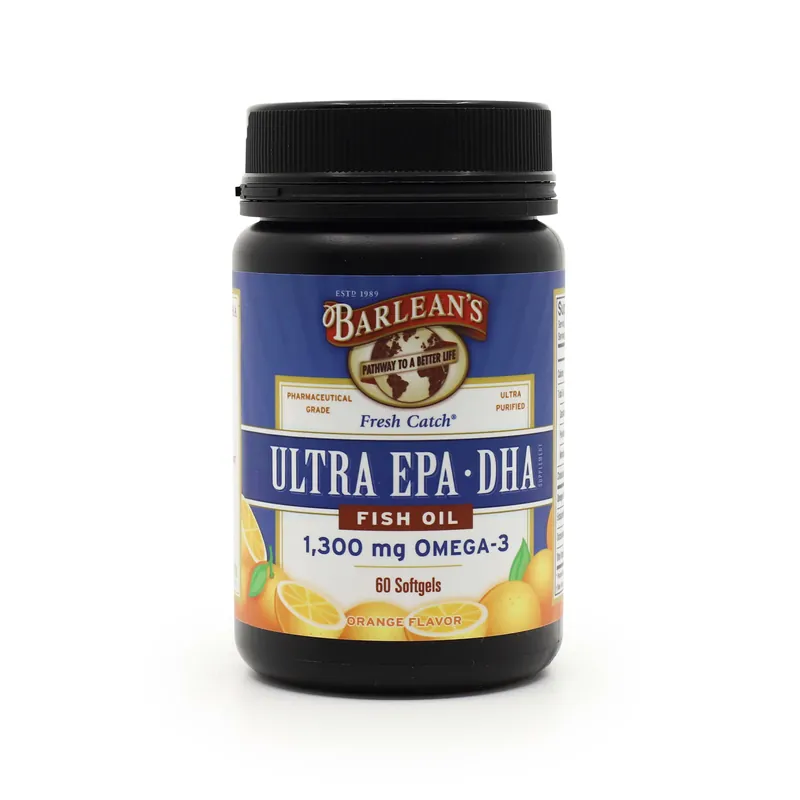 Barlean‘s Fresh Catch Ultra EPA-DHA Fish Oil Softgels Best Seller