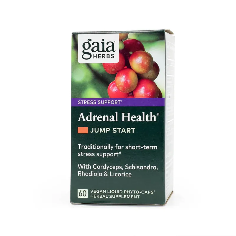Save Now Gaia Herbs Adrenal Health® Jump Start Capsules