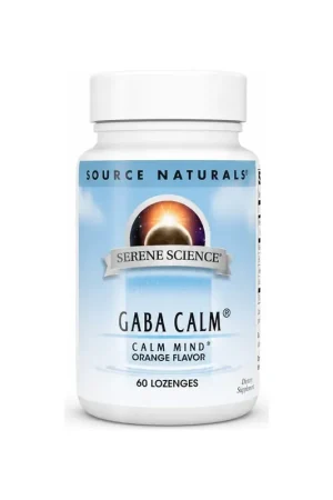 Last Chance Source Naturals Serene Science GABA Calm Mind Lozenges