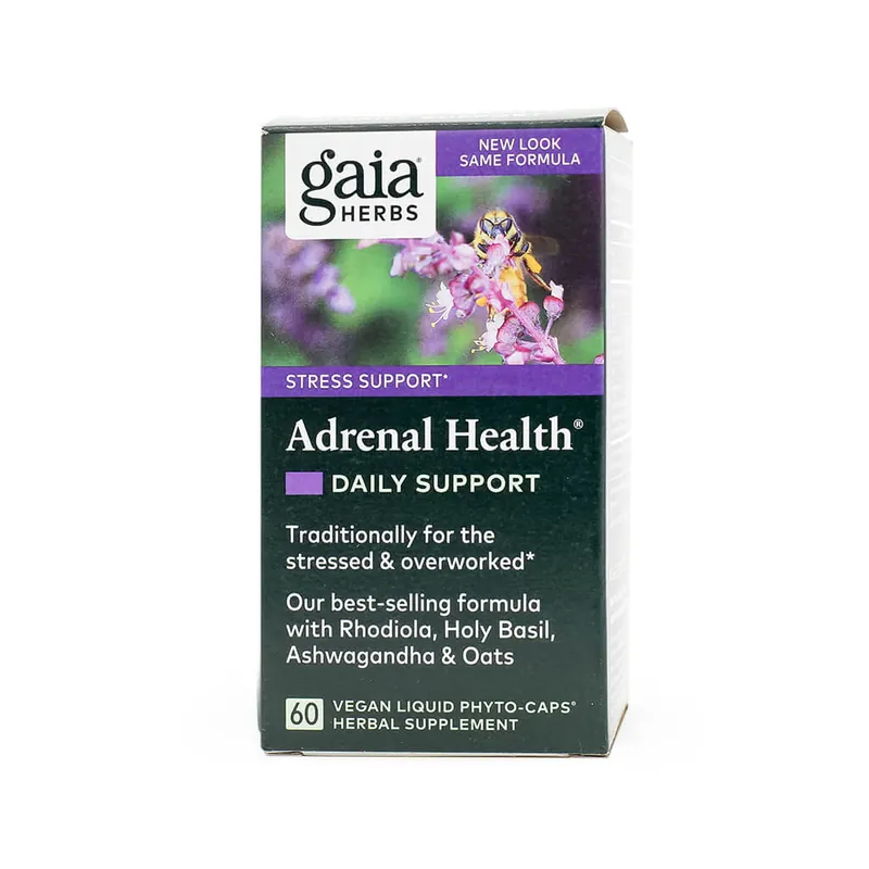 Same Day Shipping Gaia Herbs Adrenal Health® Daily Support