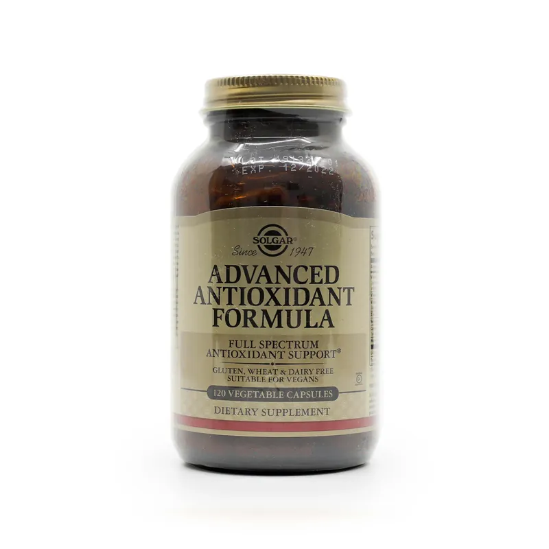 Fast Shipping Solgar Advanced Antioxidant Formula Capsules