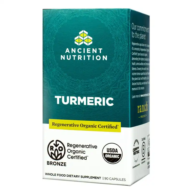 Ancient Nutrition Regenerative Organic Certified™ Turmeric Trending