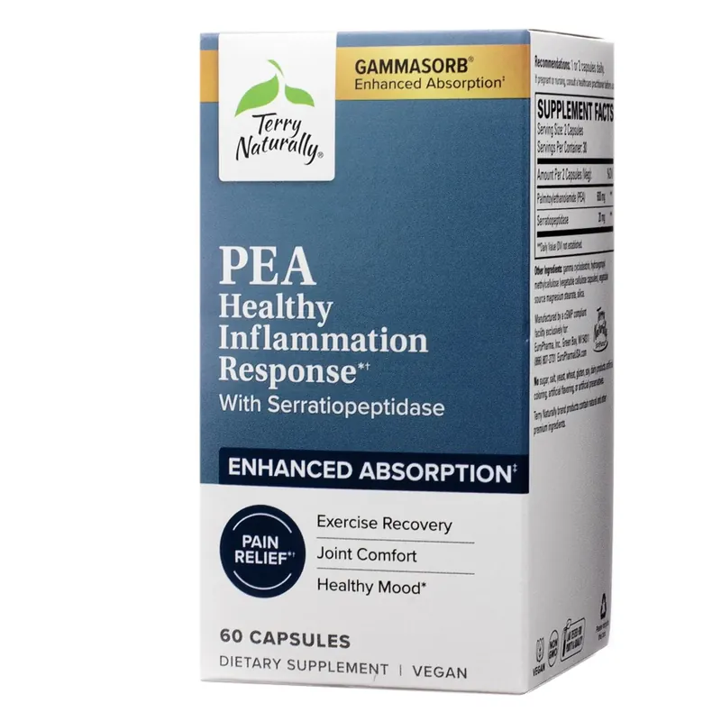 Grab Now Terry Naturally PEA Healthy Inflammation Response Capsules