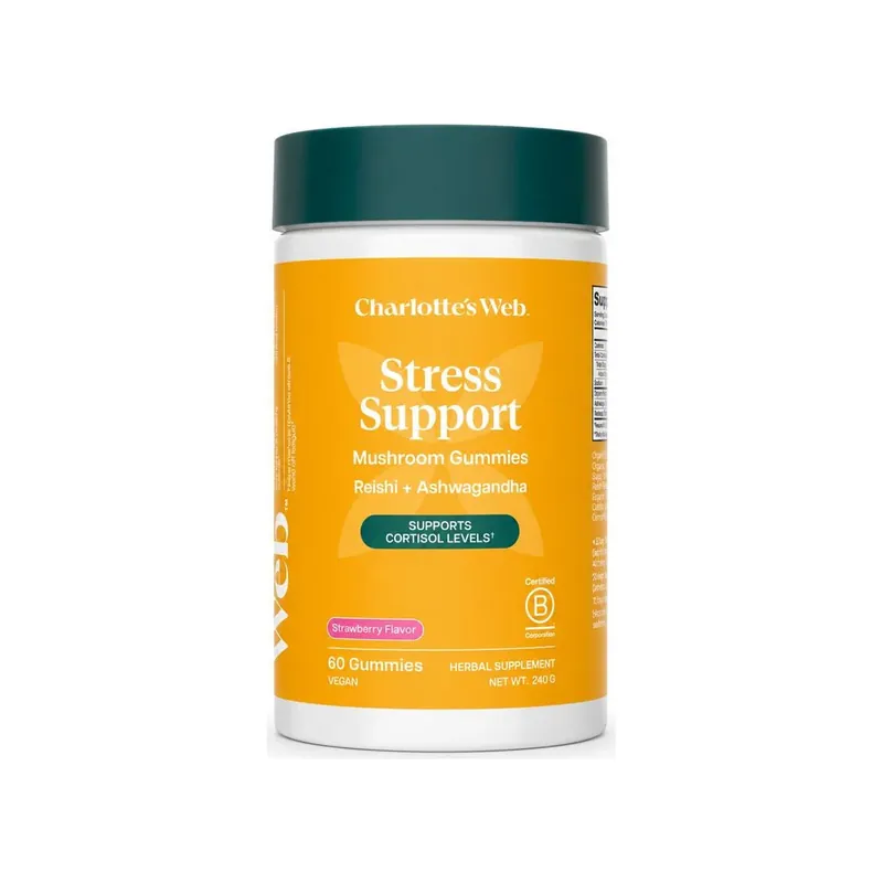 Charlotte‘s Web Stress Support Mushroom Gummies Affordable