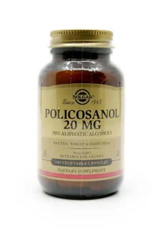 Express Delivery Solgar Policosanol 20mg Capsules – Final Sale