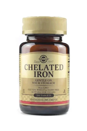Super Sale Solgar Chelated Iron Tablets