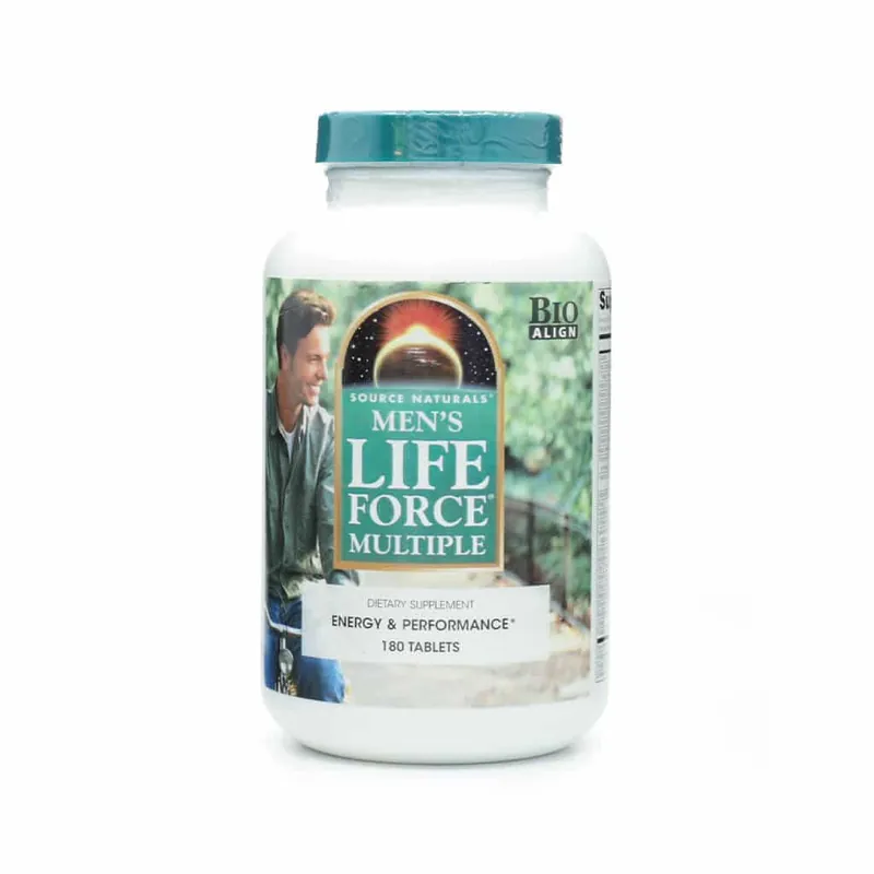 Brand New Source Naturals Men‘s Life Force® Multiple Tablets - Final Sale