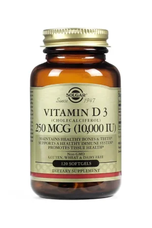 Solgar Vitamin D3 (Cholecalciferol) Softgels Bargain