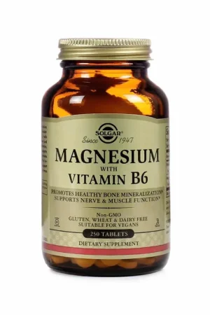 Time-Limited Solgar Magnesium with Vitamin B6
