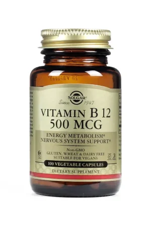 Fan Favorite Solgar Vitamin B12 500mcg Capsules