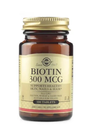 Brand New Solgar Biotin Tablets