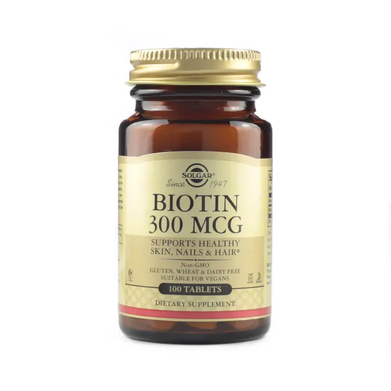 Brand New Solgar Biotin Tablets