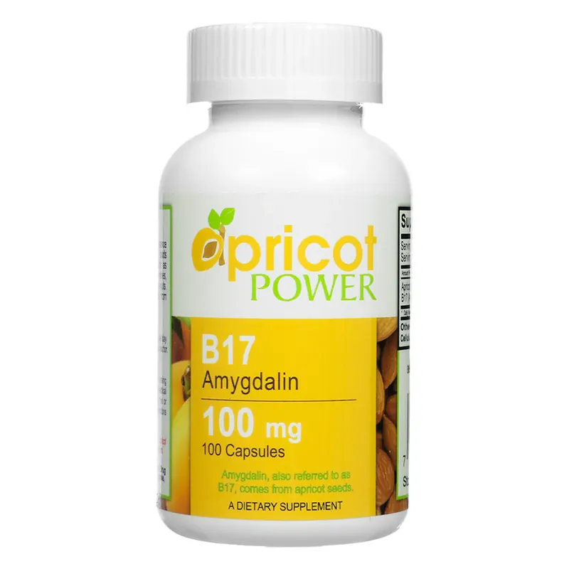Final Sale Apricot Power Vitamin B17/Amygdalin Capsules