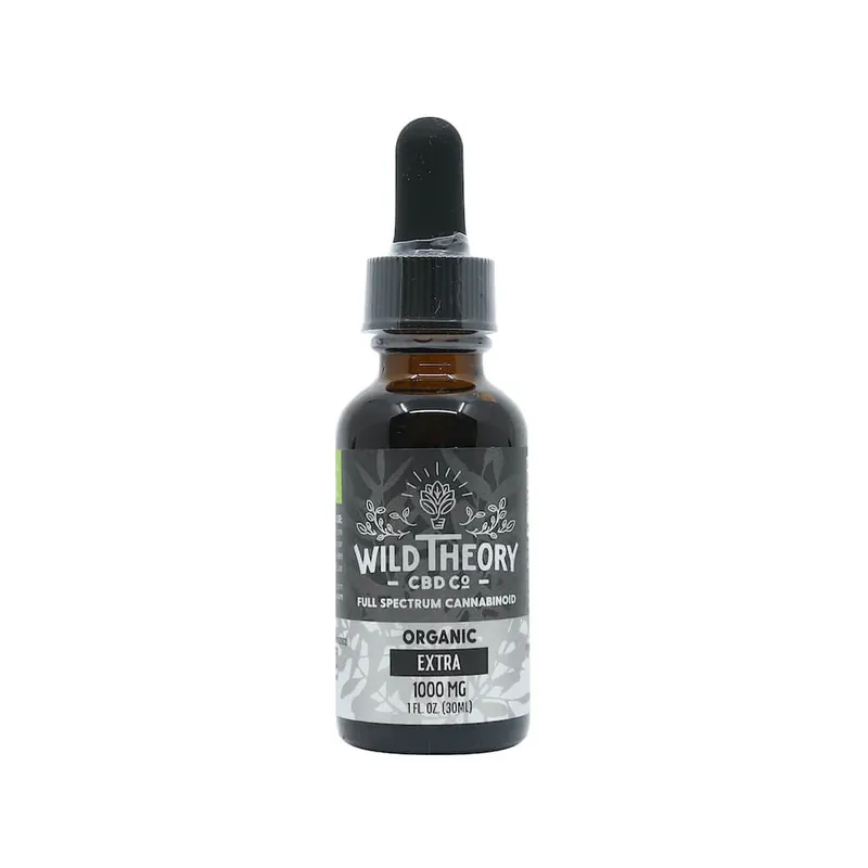 Same Day Shipping Wild Theory Hemp Extract Oil - 1000mg Extra