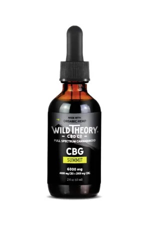 Budget Wild Theory Summit Full Spectrum CBG Oil - 1000mg CBG + 2000mg CBD
