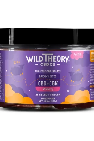 Wild Theory CBD Co. Kids Sleep Gummy - Dreamy Bites Final Sale