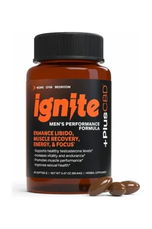 +PlusCBD Ignite Male Performance Softgels Order Now
