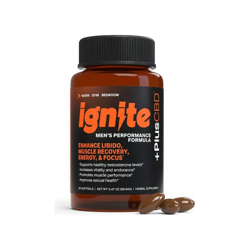 +PlusCBD Ignite Male Performance Softgels Order Now