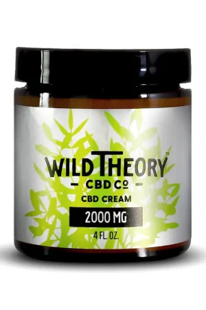 Fresh Stock Wild Theory CBD Cream – 1000mg Extra Strength