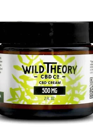 Hassle-Free Returns Wild Theory CBD Cream - 500mg Regular Strength