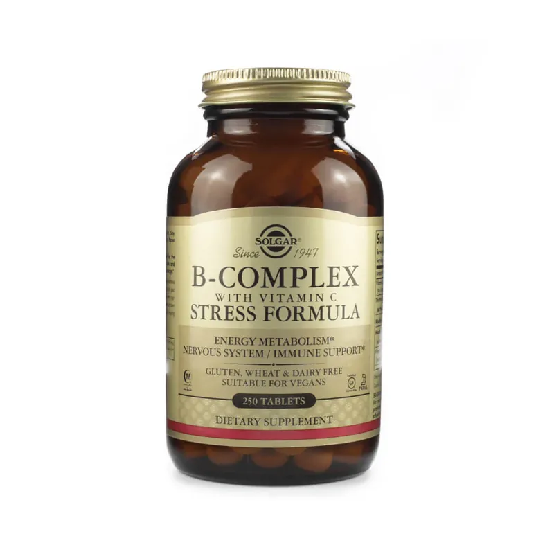 Hot Picks Solgar B-Complex with Vitamin C Stress Formula Tablets