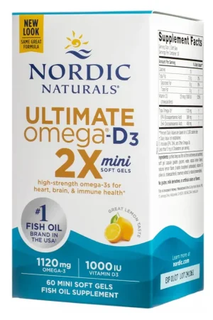 Nordic Naturals Ultimate Omega 2x With Vitamin D3 Softgels Limited Offer