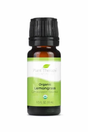 Plant Therapy Organic Lemongrass Essential Oil Fast Shipping