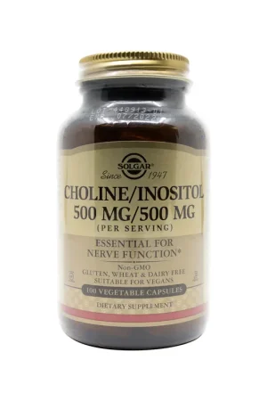 Cheap Solgar Choline/Inositol 500mg/500mg Capsules