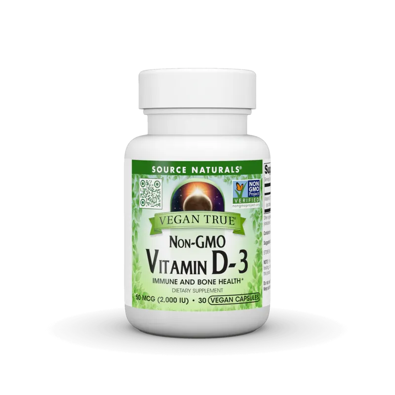 Limited Offer Vegan True® Non-GMO Vitamin D-3
