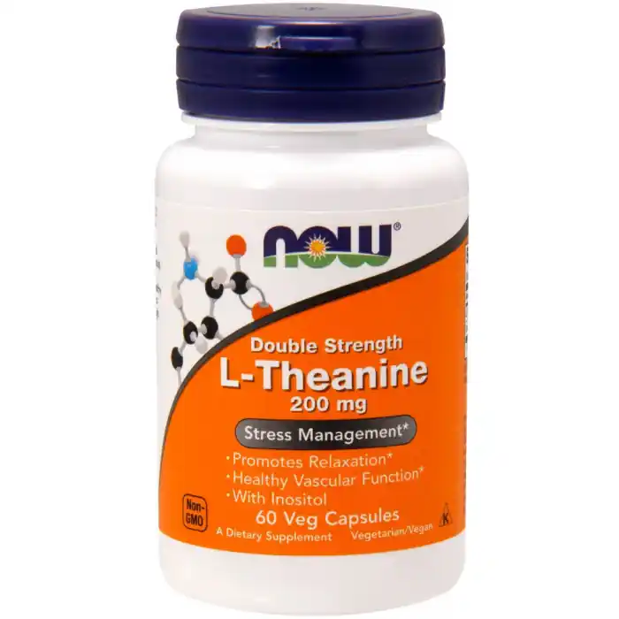 Holiday Sale NOW Foods L-Theanine 200mg w/ Inositol