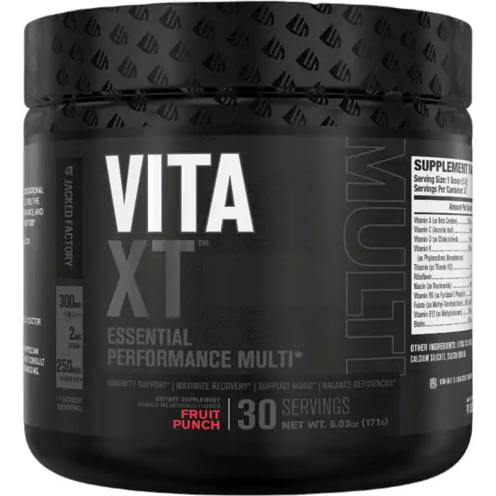 Jacked Factory Vita-XT Black Professional Grade