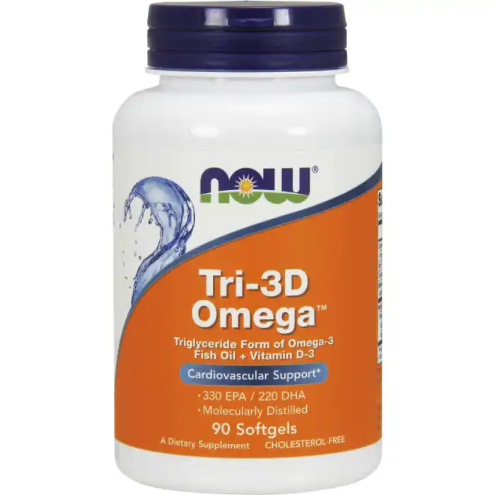 Same Day Shipping NOW Foods Tri-3D Omega