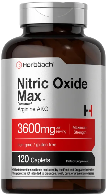 Fan Favorite Nitric Oxide Booster 3600mg per serving 120 Caplets