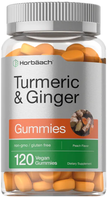 Mega Sale Turmeric Curcumin with Ginger 120 Gummies