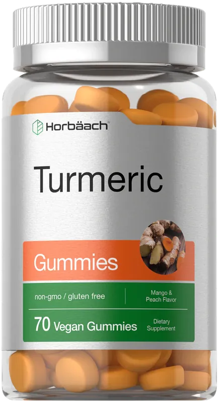 Buy Online Turmeric Curcumin with Ginger 70 Gummies