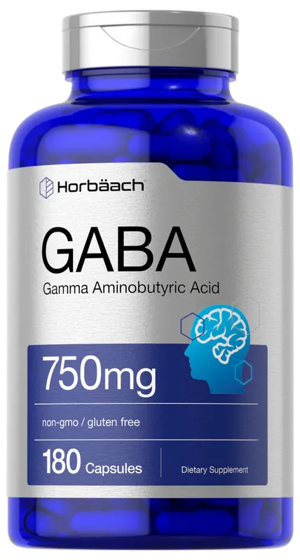 GABA (Gamma Aminobutyric Acid) 750mg 180 Capsules In Demand