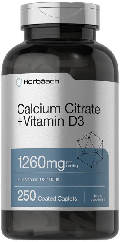 Calcium Citrate with Vitamin D-3 250 Caplets Time-Limited