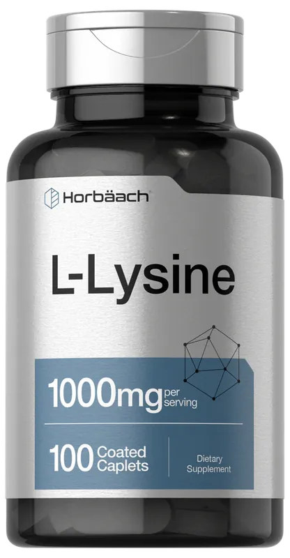Fan Favorite L-Lysine 1000mg per serving 100 Caplets