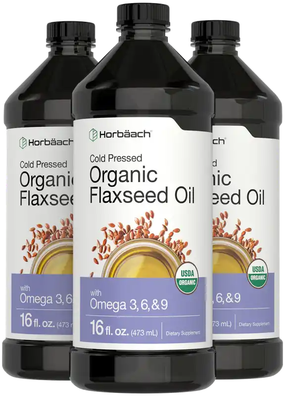 Bargain Flaxseed Oil 48oz Liquid (Pack of 3)