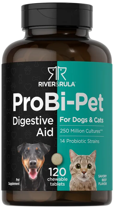 Probiotics for Dogs & Cat 120 Tablets Buy Today