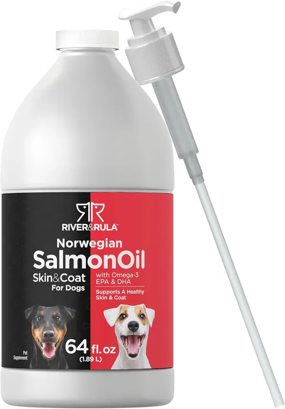 Budget Fish Oil Salmon for Dogs 64oz Liquid