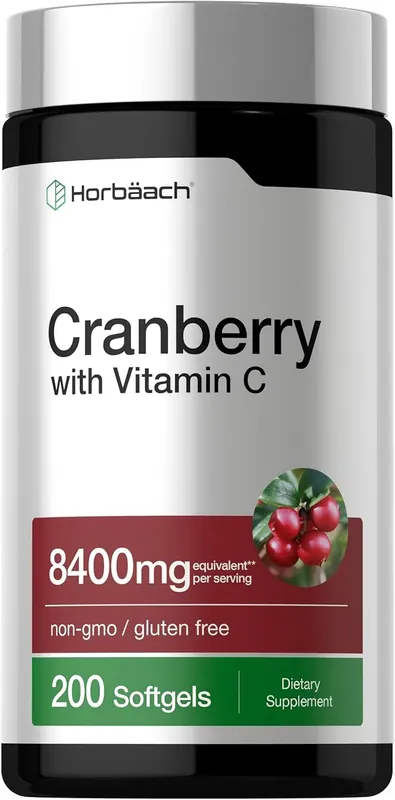 Best Choice Cranberry with Vitamin C 200 Softgels