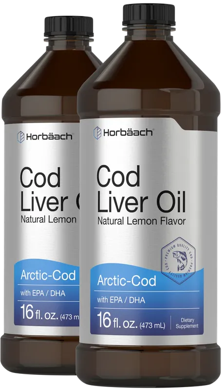 Cod Liver Oil 32oz Liquid (Pack of 2) Hot Deal